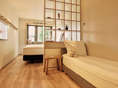 Family Room with Courtyard View
