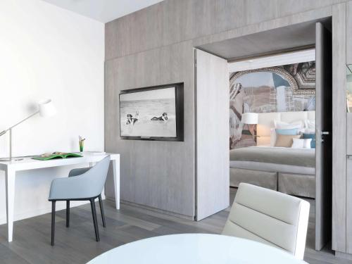 King Suite with Sofa Bed and Partial Sea View