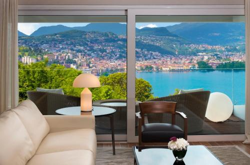 Junior Suite with Balcony and Lake View