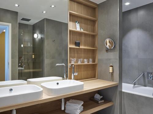 Family Room with Shared Bathroom