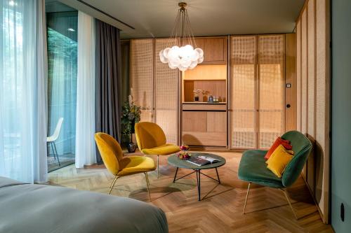 Suite mit Terrasse im Nebengebäude