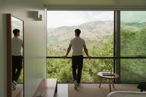 Double room with mountain view