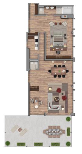 Penthouse Suite with SPA Access
