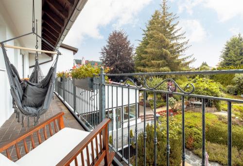 Family Room Country Style with balcony