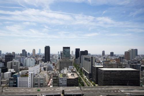 Deluxe Double Room with Two Double Beds and City View
