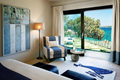 Villa Corbezzolo, 1 Bedroom Villa, 1 King, Beachfront