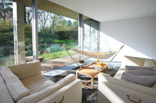 Suite with Sofa Bed and Garden View