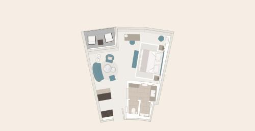 Deluxe Double Room with Partial Lake View