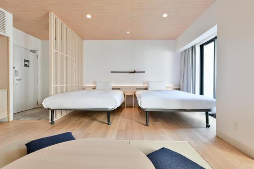 Premium Twin Room with Semi Open-Air Bath - Non-Smoking