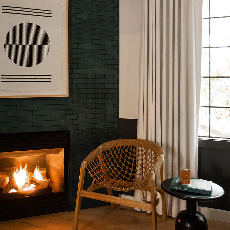 Premium King Room with Fireplace