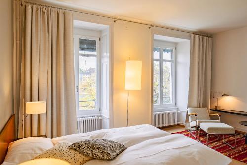 Double Room with View to Rhine River