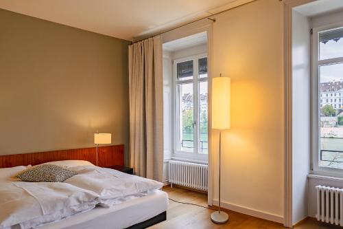 Double Room with View to Rhine River
