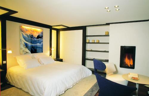 Deluxe Double Room with Fireplace - Albert 1er