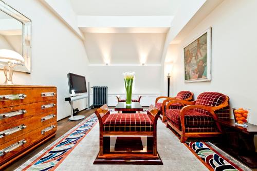 "Les Trois Rois" Two Bedroom Roof Top Suite with Rhine River View