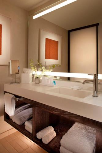 King Suite with River View and Mobility Accessible Shower