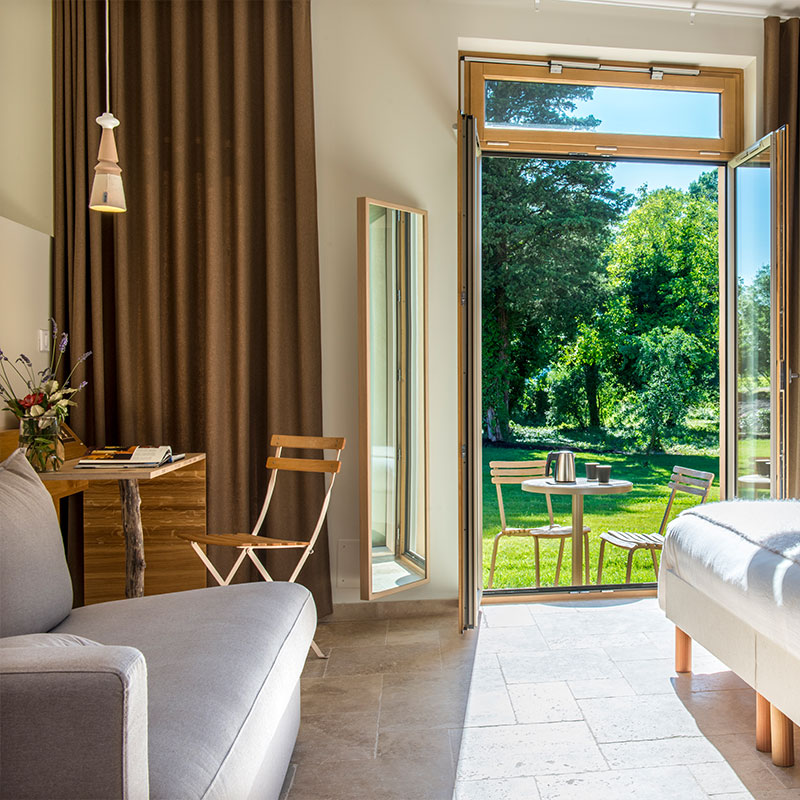 Family Room With Terrace
