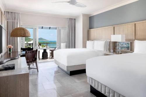 Club Ocean View Balcony, Club level, Guest room, 2 Double
