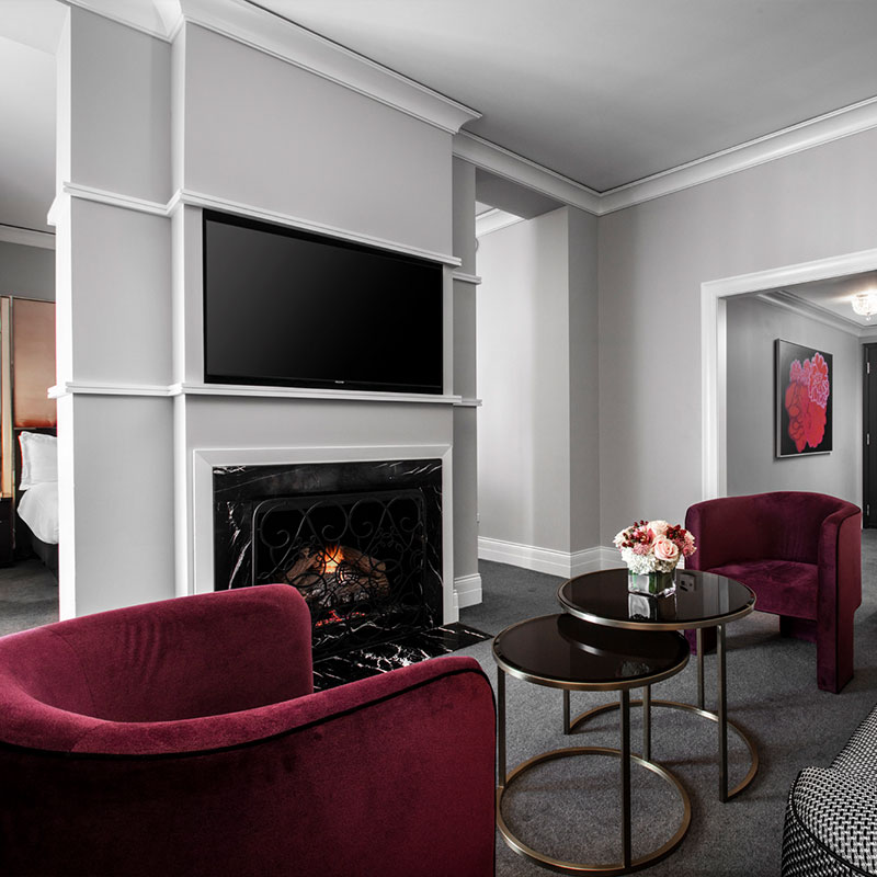 Junior Suite with Fireplace