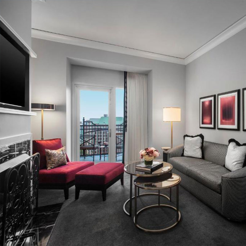 One-Bedroom Suite with Fireplace and Terrace