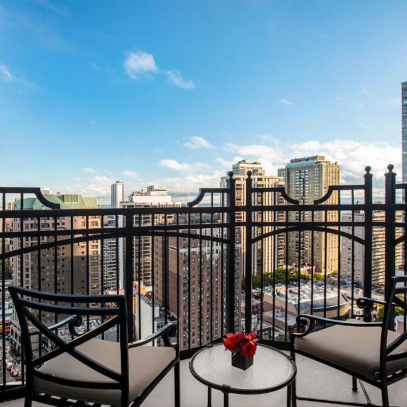 One-Bedroom Suite with Fireplace and Terrace