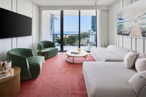 Junior Suite, Suite, 1 King, Ocean View, Balcony