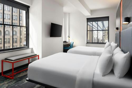 Corner Double Room with Two Queen Beds