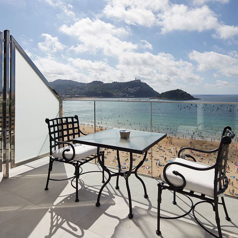 Terrace Double Room Bahía de la Concha
