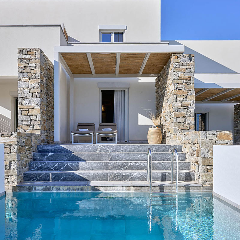 Summer Suite Private Pool Sea View