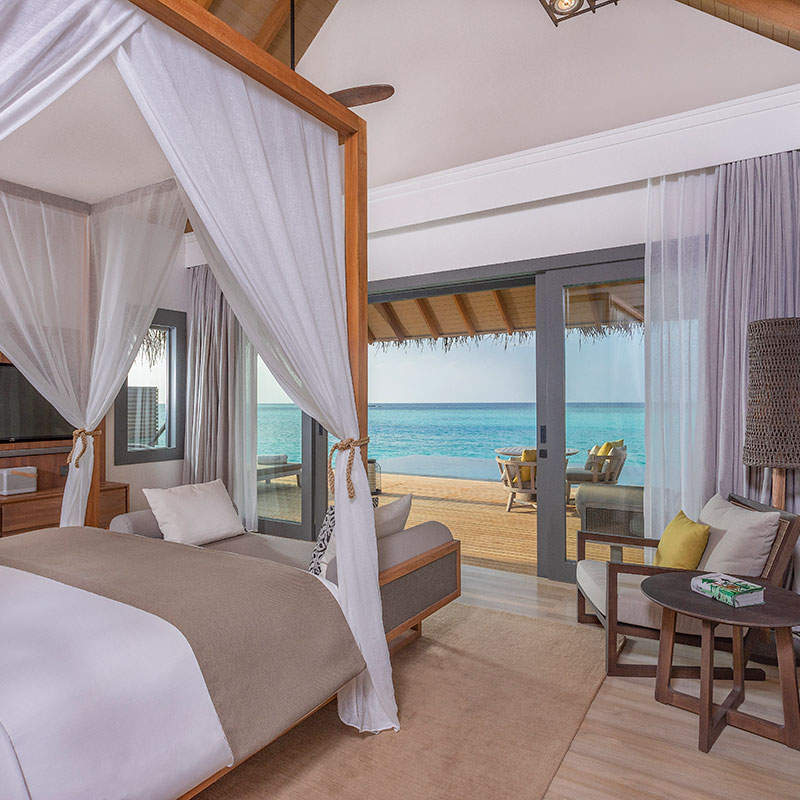 Over Water Pool Villa