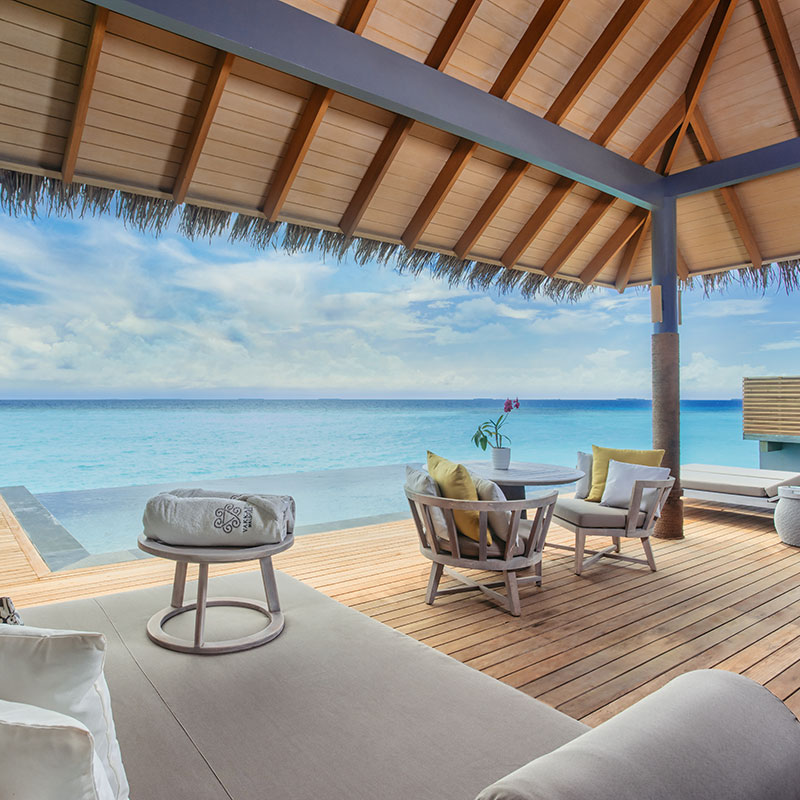 Over Water Pool Villa