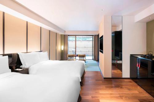 YUZUNOHA, Guest room, 2 Twin/Single Bed(s), Garden view