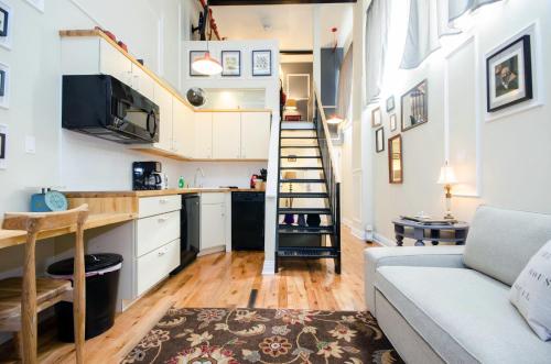Duplex Loft Suite with Patio
