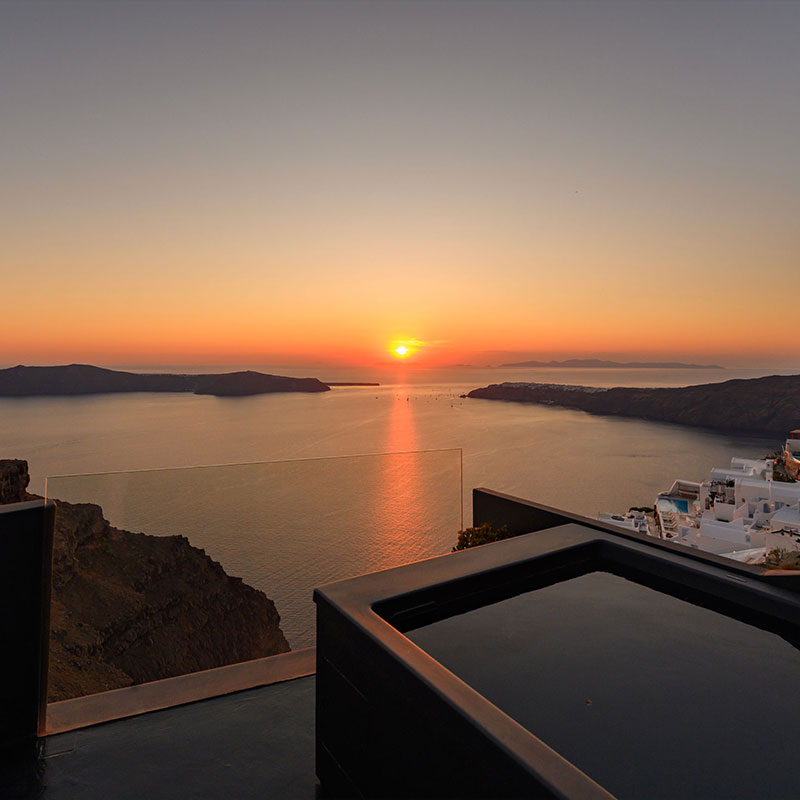 Honeymoon Suite Sunset View Tub&Ind Pool