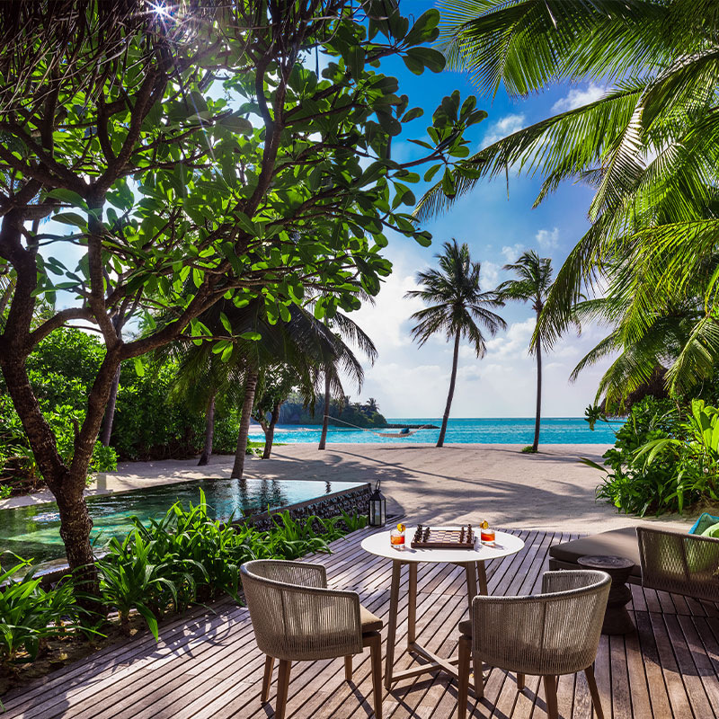 Beach Villa With Pool