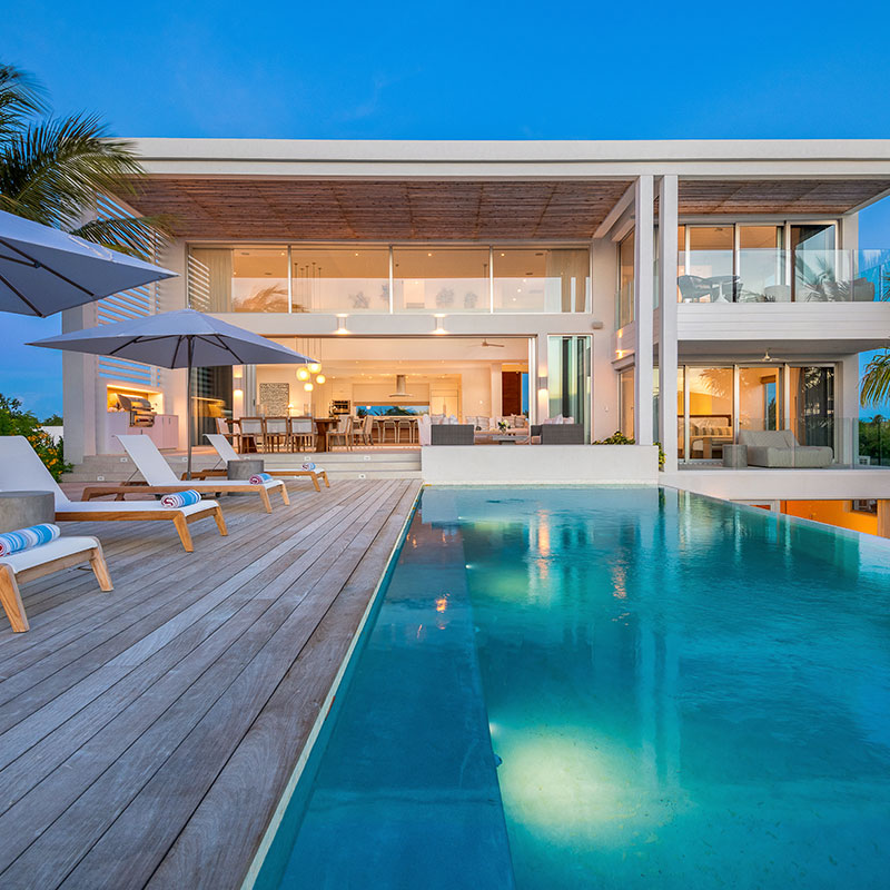 Grace Bay 4 Bedroom Oceanview Villa 