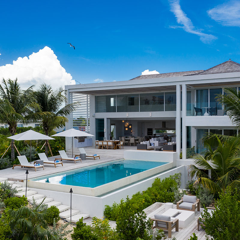 Grace Bay 5 Bedroom Oceanview Villa 