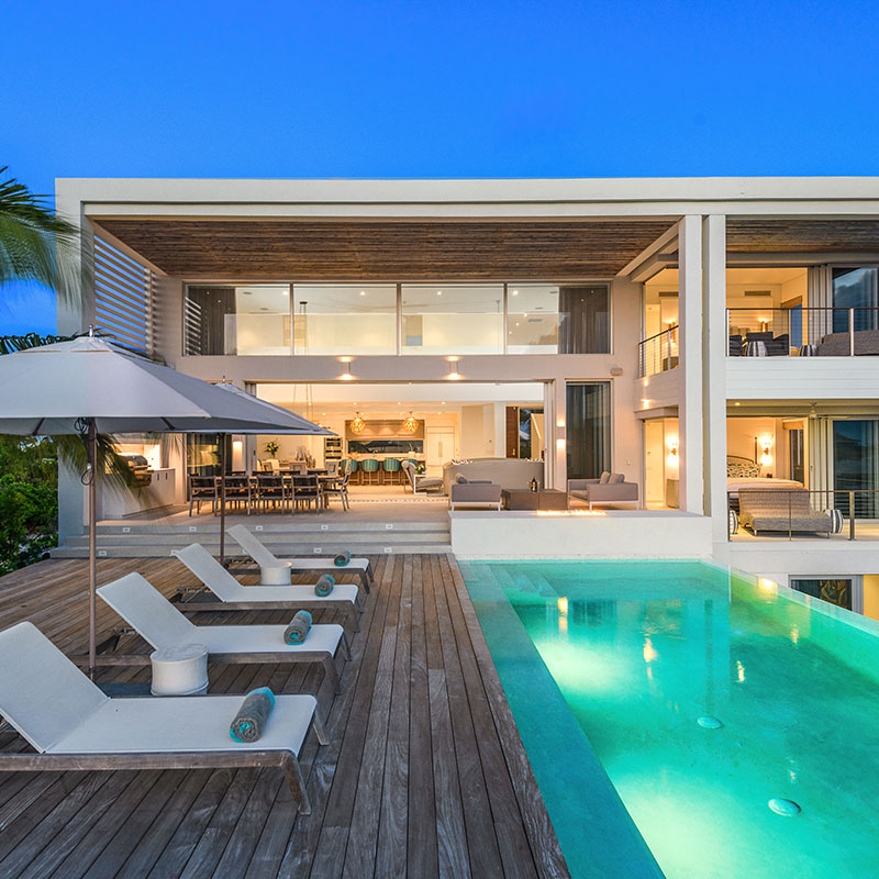 Grace Bay 6 Bedroom Oceanview Villa