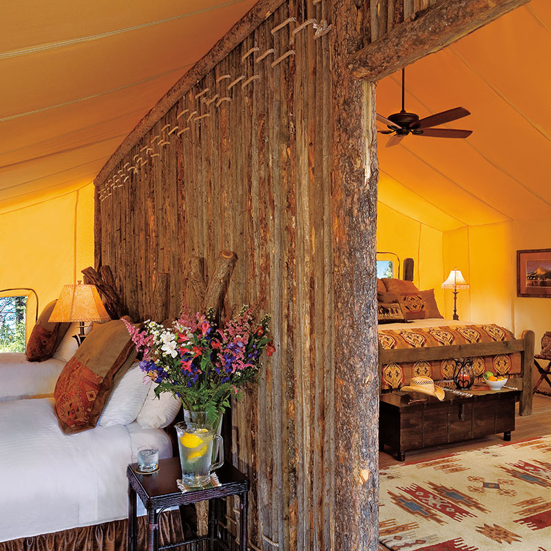PINNACLE CAMP- Two Bedroom Tent with En 