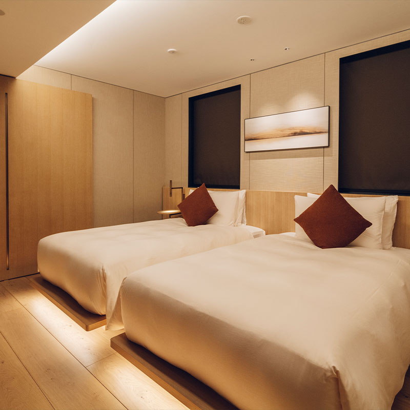 [Two-Bedroom Duplex] King&Twin