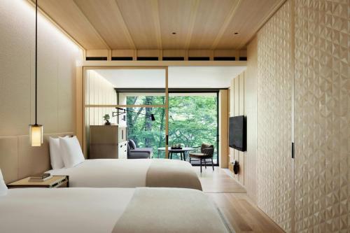 Riverside Garden View, Guest room, 2 Double, Balcony