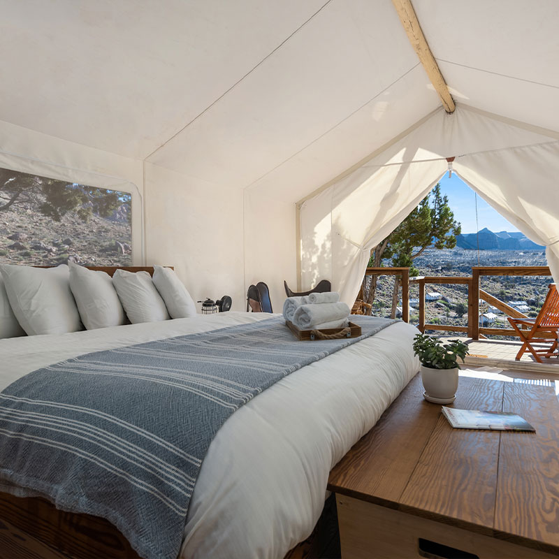 Deluxe Tent with Private Bathroom