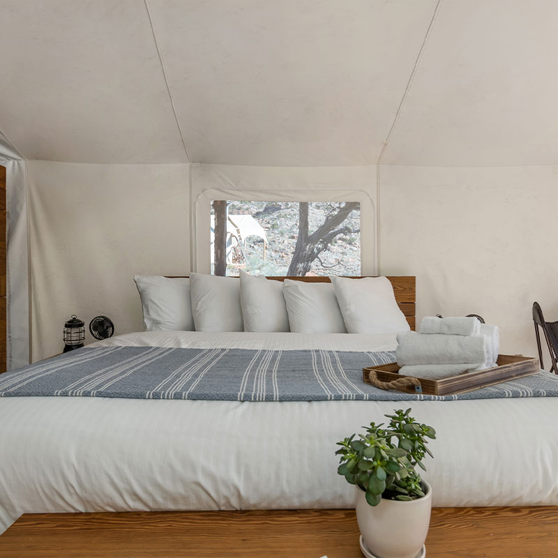 Deluxe Tent with Private Bathroom