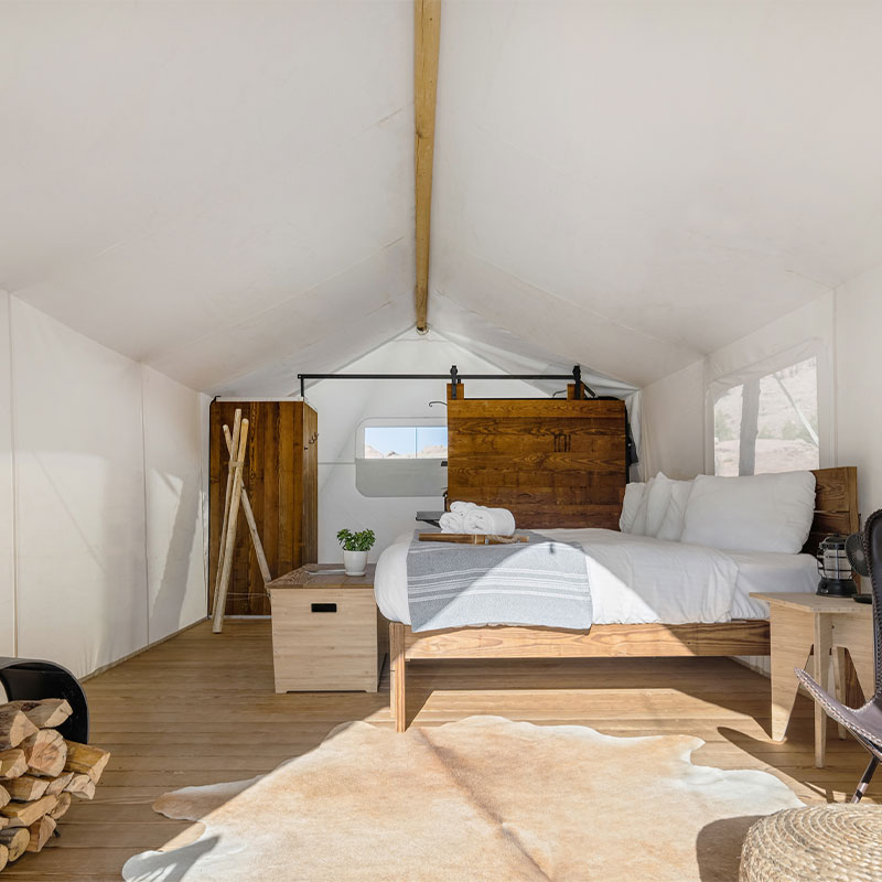 Deluxe Tent with Private Bathroom