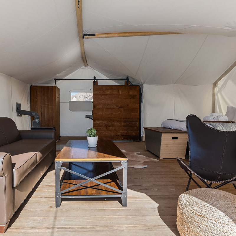 Suite Tent with Private Bathroom