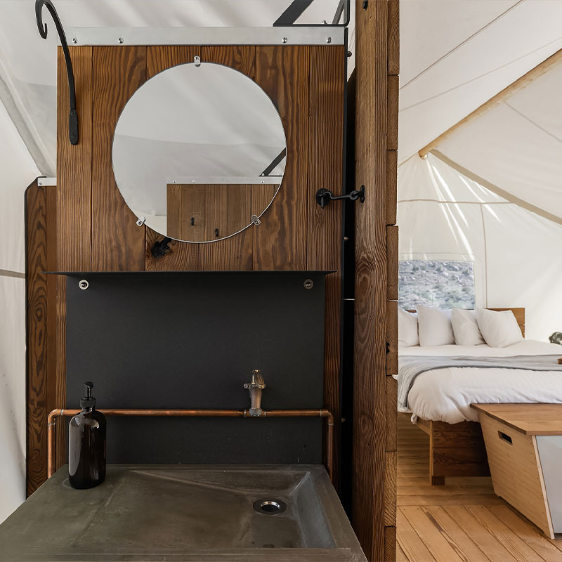 Suite Tent with Private Bathroom