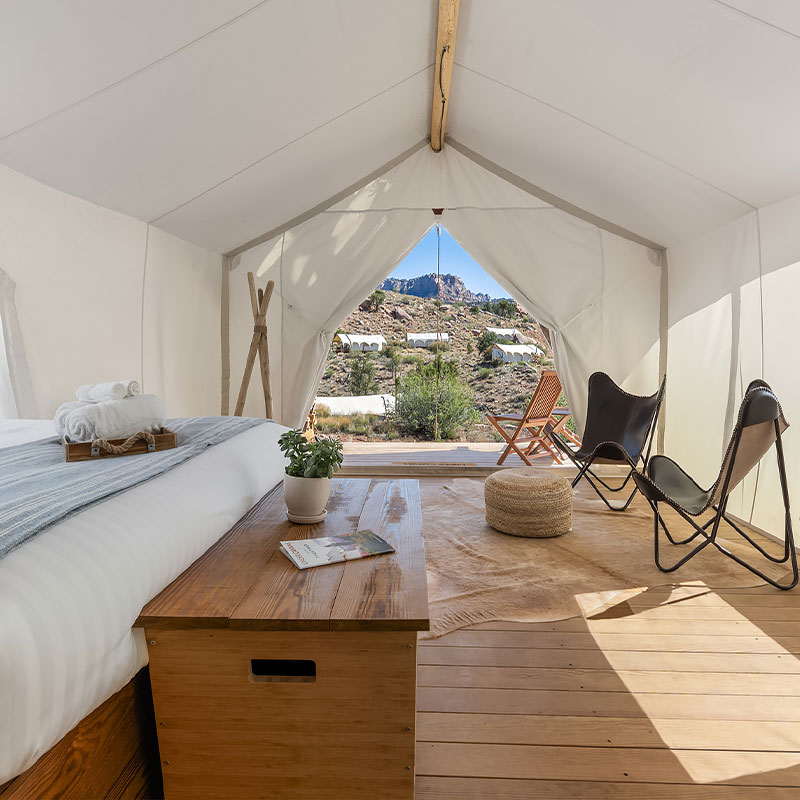 Stargazer Tent with Private Bathroom
