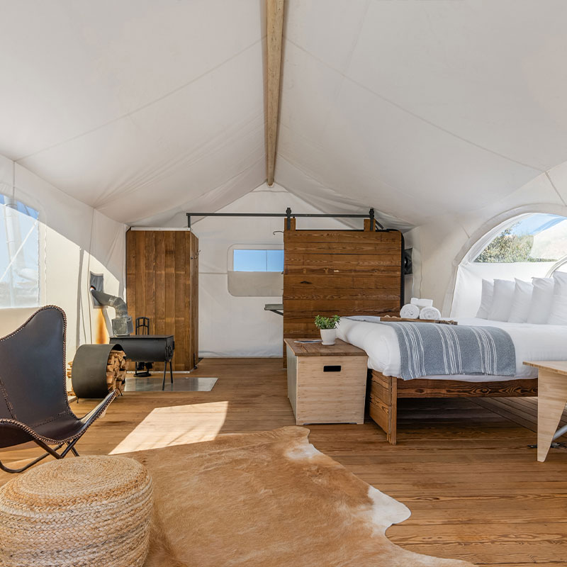Stargazer Tent with Private Bathroom