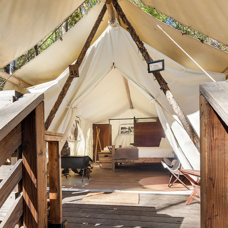 Deluxe Tent with Private Bathroom