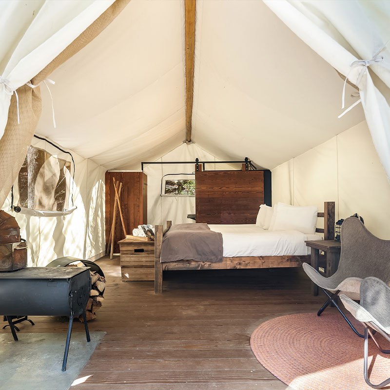 Deluxe Tent with Private Bathroom
