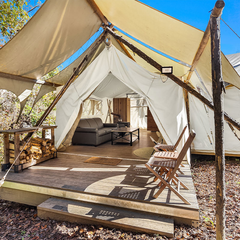 Suite Tent with Private Bathroom
